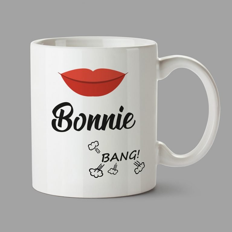 Personalised Mugs (£5.90) Bonnie Bang! Manchester. Hyde etc.