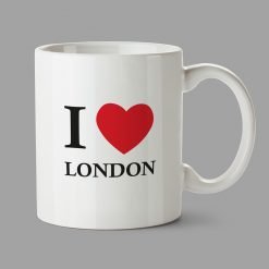Personalised Mug - I love London mug, Personalised gifts, graphic design
