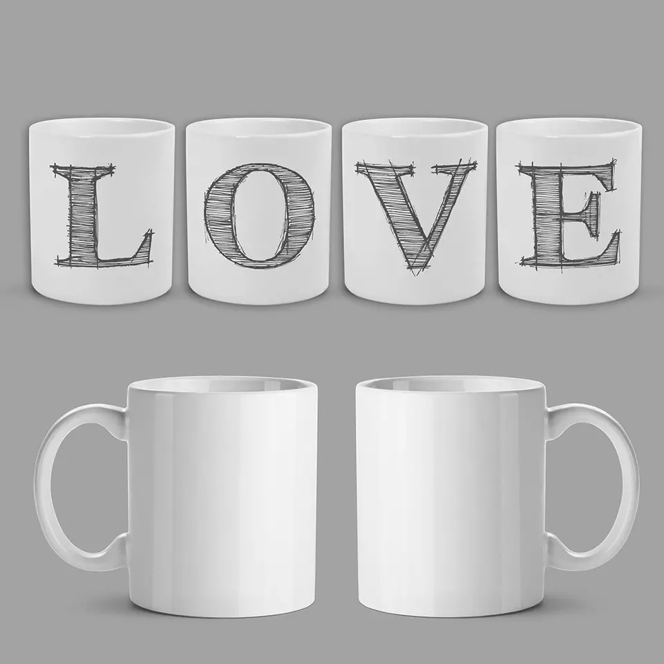4 x Mugs 11oz