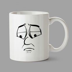 Personalised Mugs - Sad face