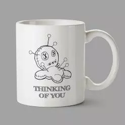 Personalised Mug - Voodoo doll - Thinking of you