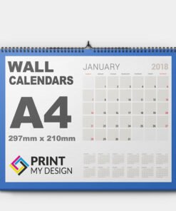 A4 Wall Calendar