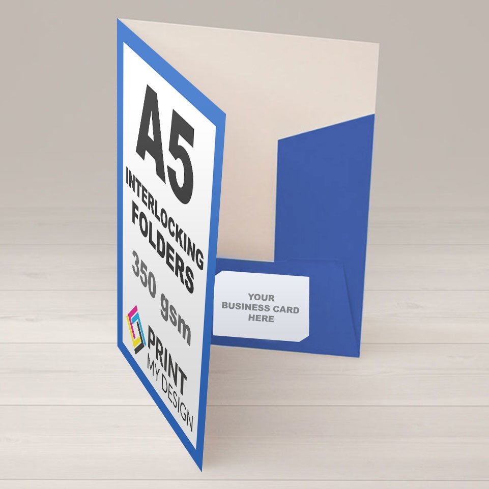A5 Interlocking Folders