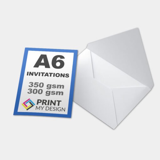 A6 Invitations