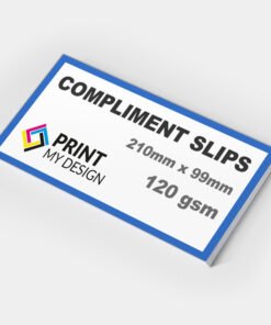 Compliment Slips (120gsm)