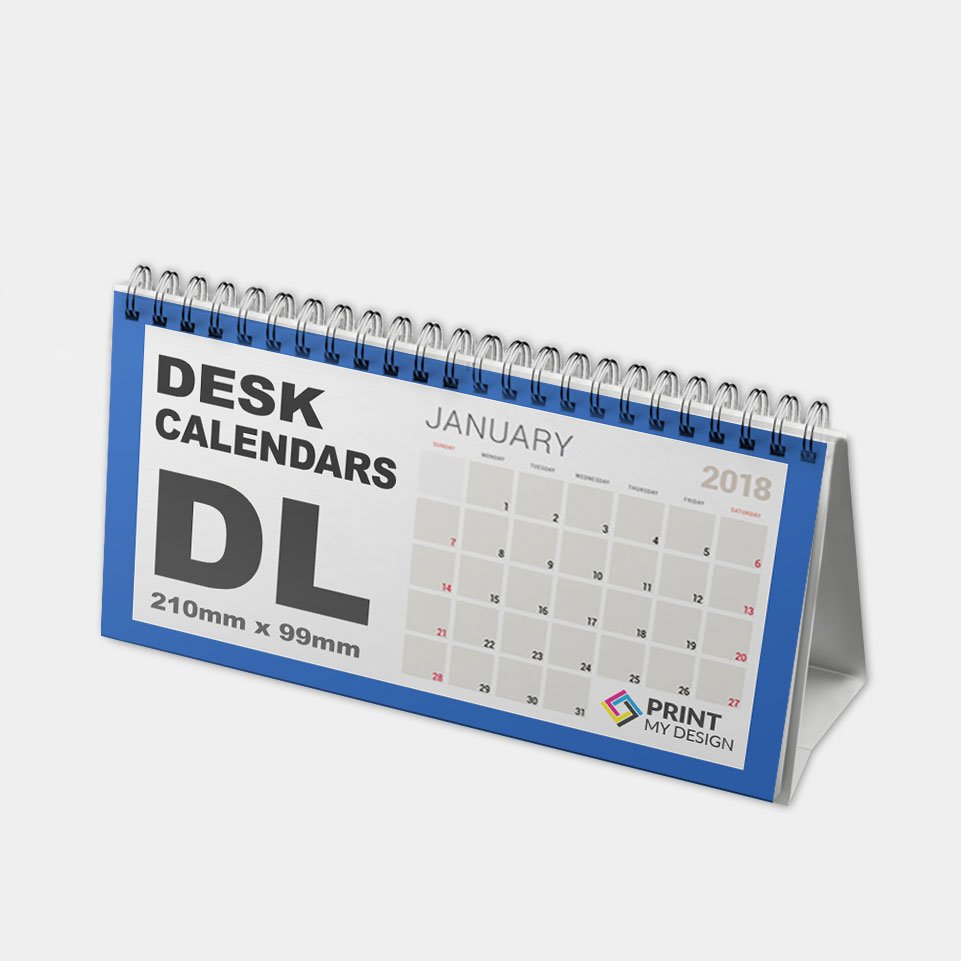 Dl Desk Calendar Print My Design