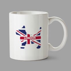 Personalised Mugs - London dog