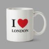 Personalised Mug - I love London mug, Personalised gifts, graphic design