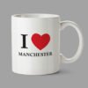 Personalised Mugs - I Love Manchester mug