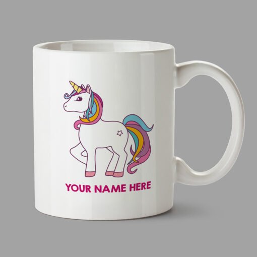 Personalised Mug - Unicorn mug with your name