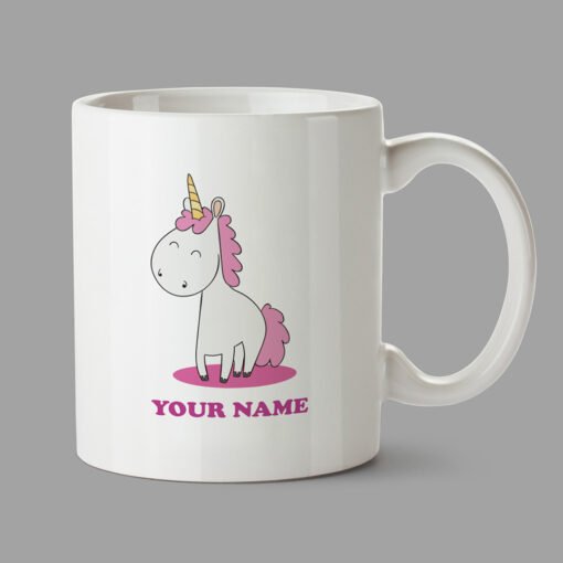 Personalised Mug - Unicorn mug with your name