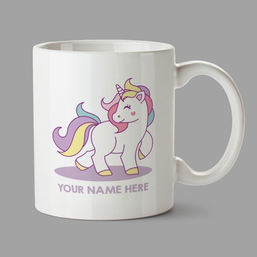 Personalised Mug - Unicorn mug with your name