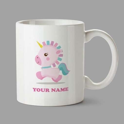 Personalised Mug - Unicorn mug with your name