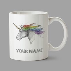 Personalised Mug - Unicorn mug with your name