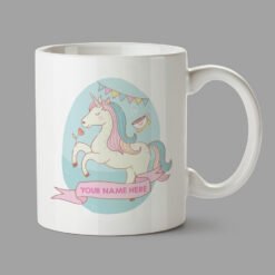 Personalised Mug - Unicorn mug with your name