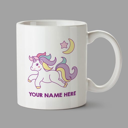 Personalised Mug - Unicorn mug with your name